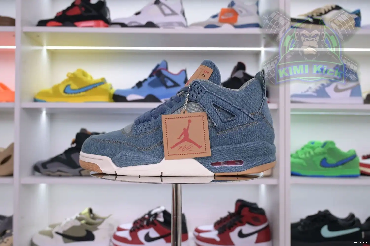 retro levis Air Jordan Kimikick 4 Jordan denim 0616